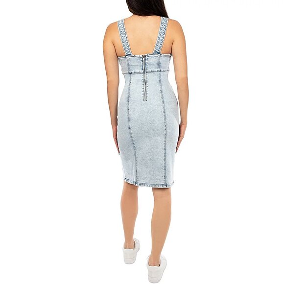 REWASH | CUSTOMIZABLE DENIM DRESS W/ NAME - Picture 10 of 14
